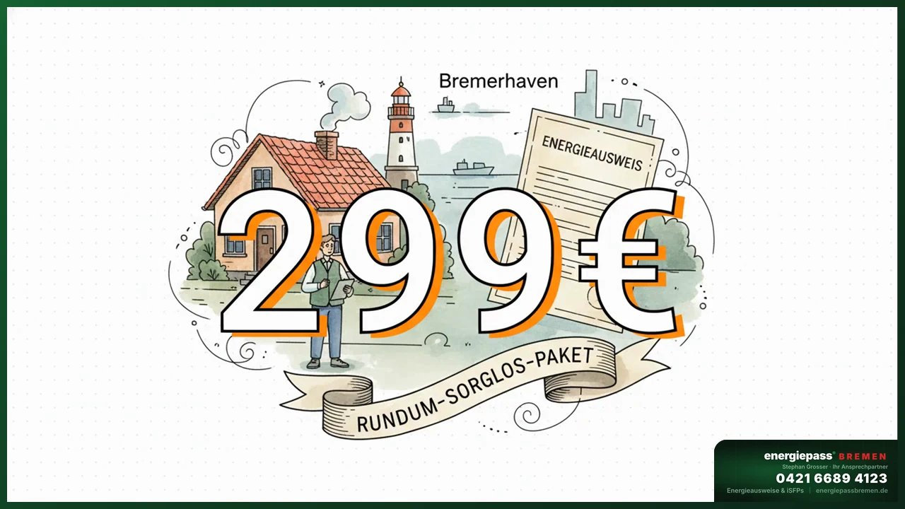 Express-Service Energieausweis innerhalb 6 bis 12 Stunden für Notartermine