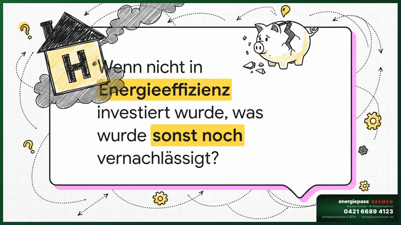 Heizkosten Vergleich Klasse H gegenüber besseren Effizienzklassen