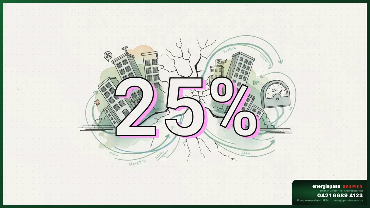 Bremer Gebäudebestand nach Energieeffizienzklassen — Stadtteile im Vergleich
