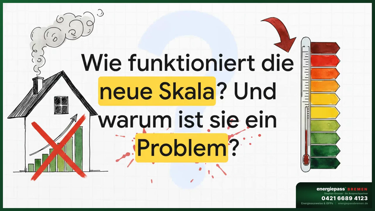 Endenergieverbrauch kWh pro Quadratmeter — Schwellenwerte der alten Klassen A-Plus bis H